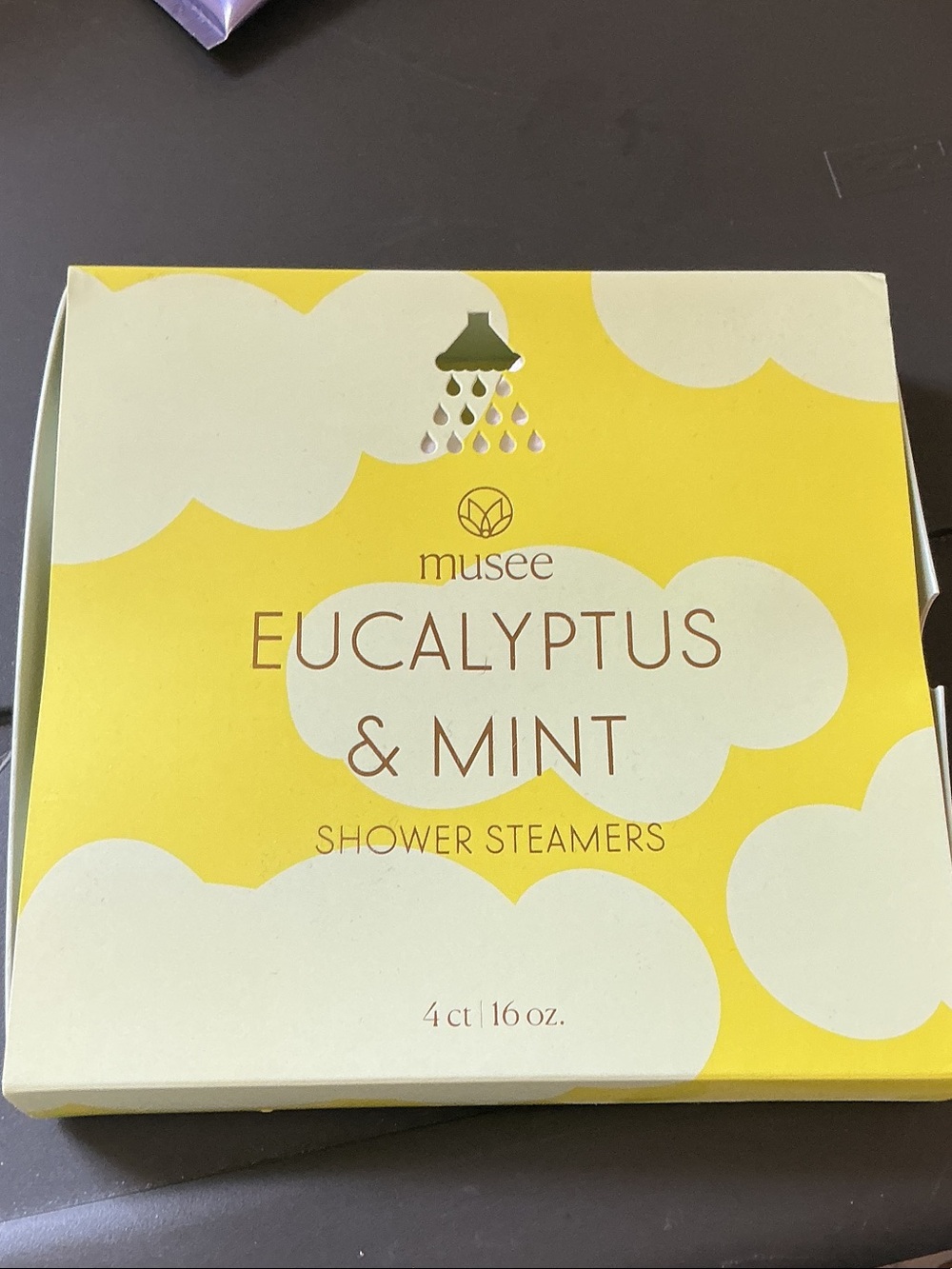 Muse Eucalyptus & Mint Shower Steamers - Yellow